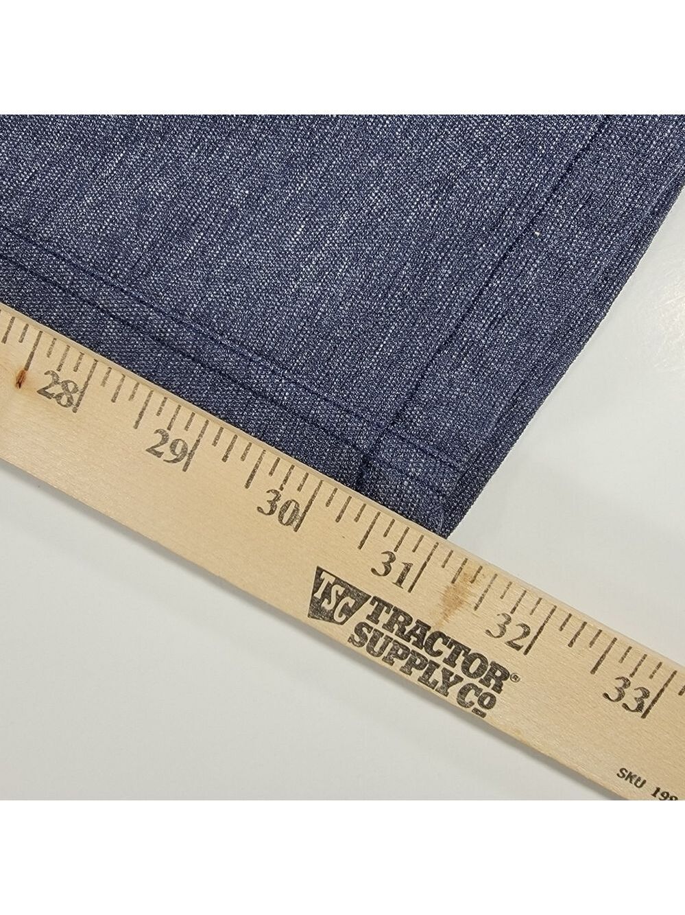 Lululemon Pants Mens 34x31 ABC Pant Slim Tech Canvas Heather Blue Golf Stretch - Picture 11 of 13